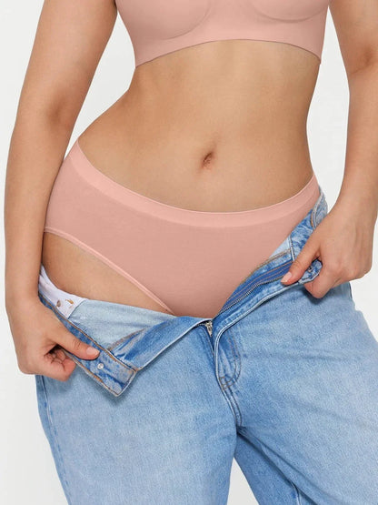 Seamless Second-Skin High-Waist Brief