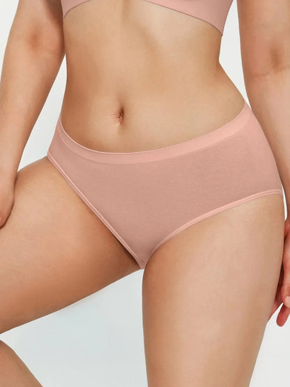 Seamless Second-Skin High-Waist Brief