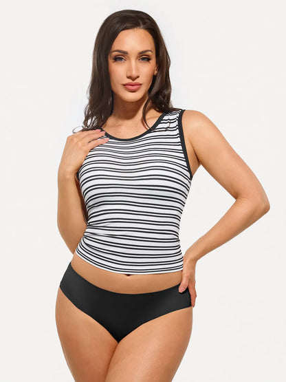 Seamless Built-in Bra All-in-One Shapewear Tank