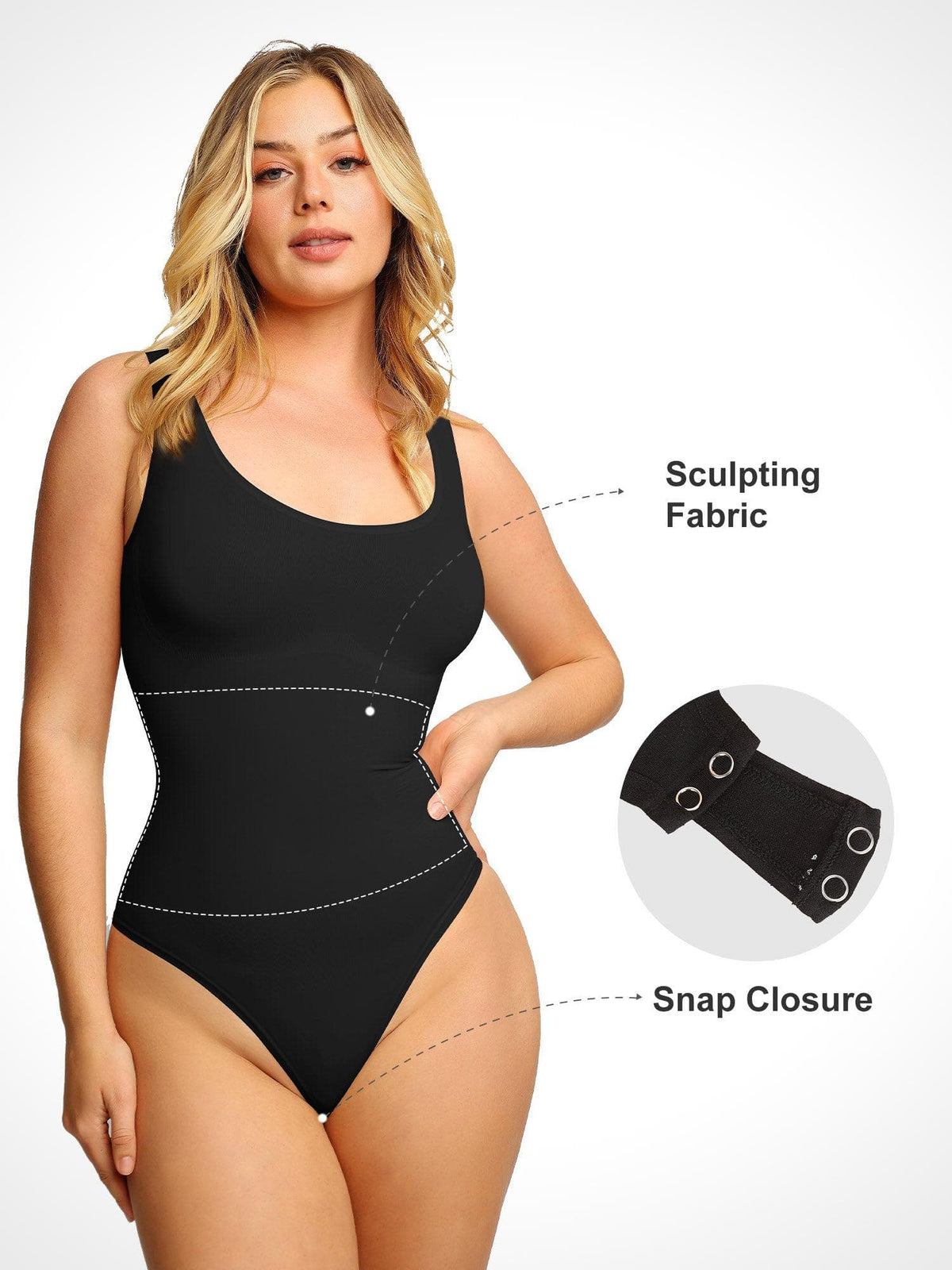 The Shapewear Bodysuit Seamless Tank Top
