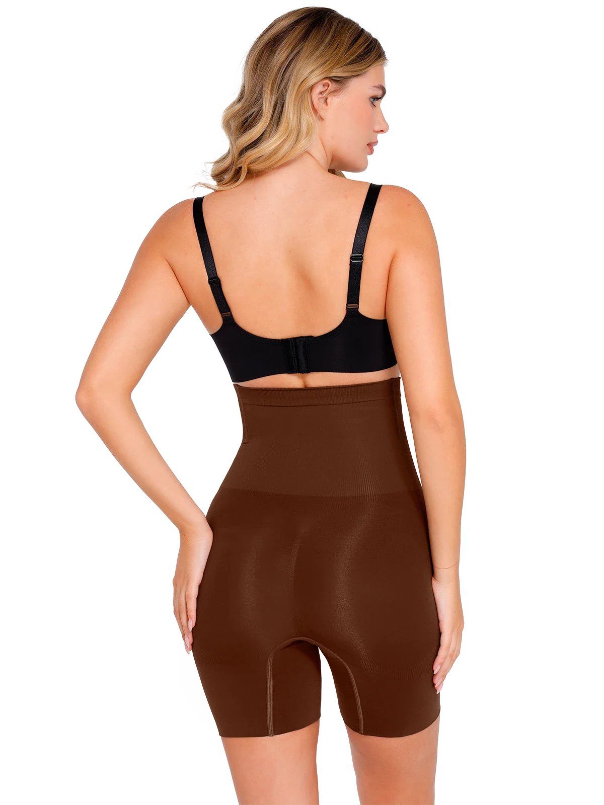 Seamless Tummy Control Mid-Thigh Shaping Shorts