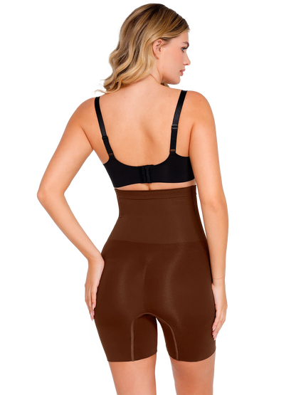 Seamless Tummy Control Mid-Thigh Shaping Shorts