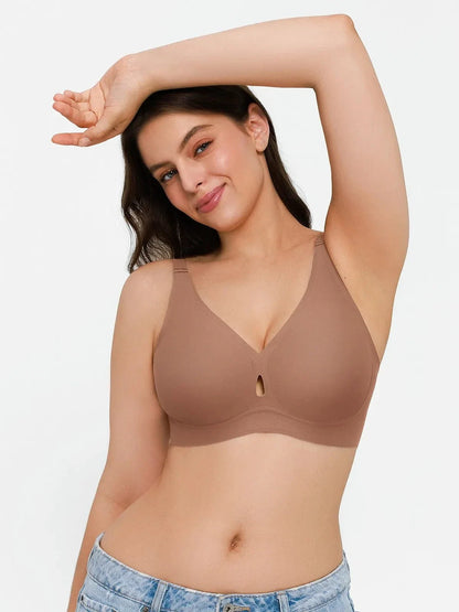 Seamless Wireless Jelly Contour Support Bra