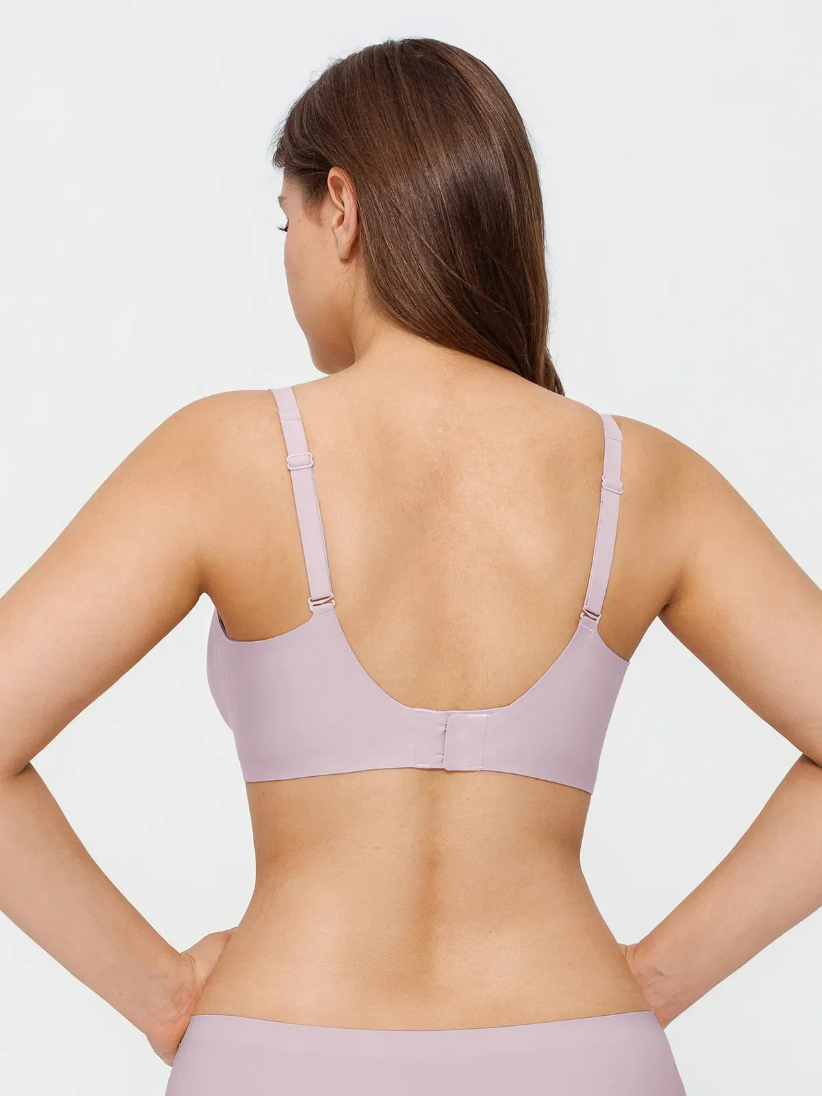 Seamless Wireless Jelly Comfort Plunge Bra