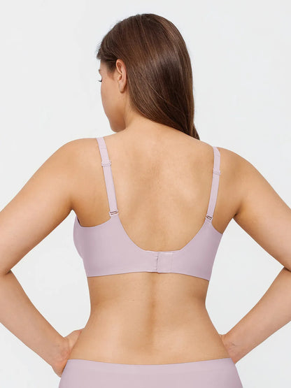 Seamless Wireless Jelly Comfort Plunge Bra