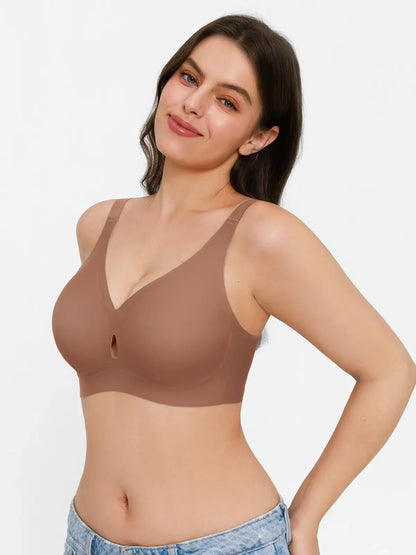Seamless Wireless Jelly Contour Support Bra