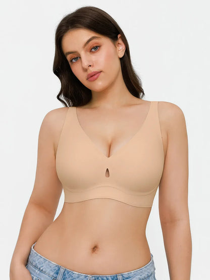 Seamless Wireless Jelly Contour Support Bra