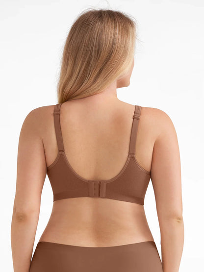 Seamless Wireless Wide-Strap Everyday Bra