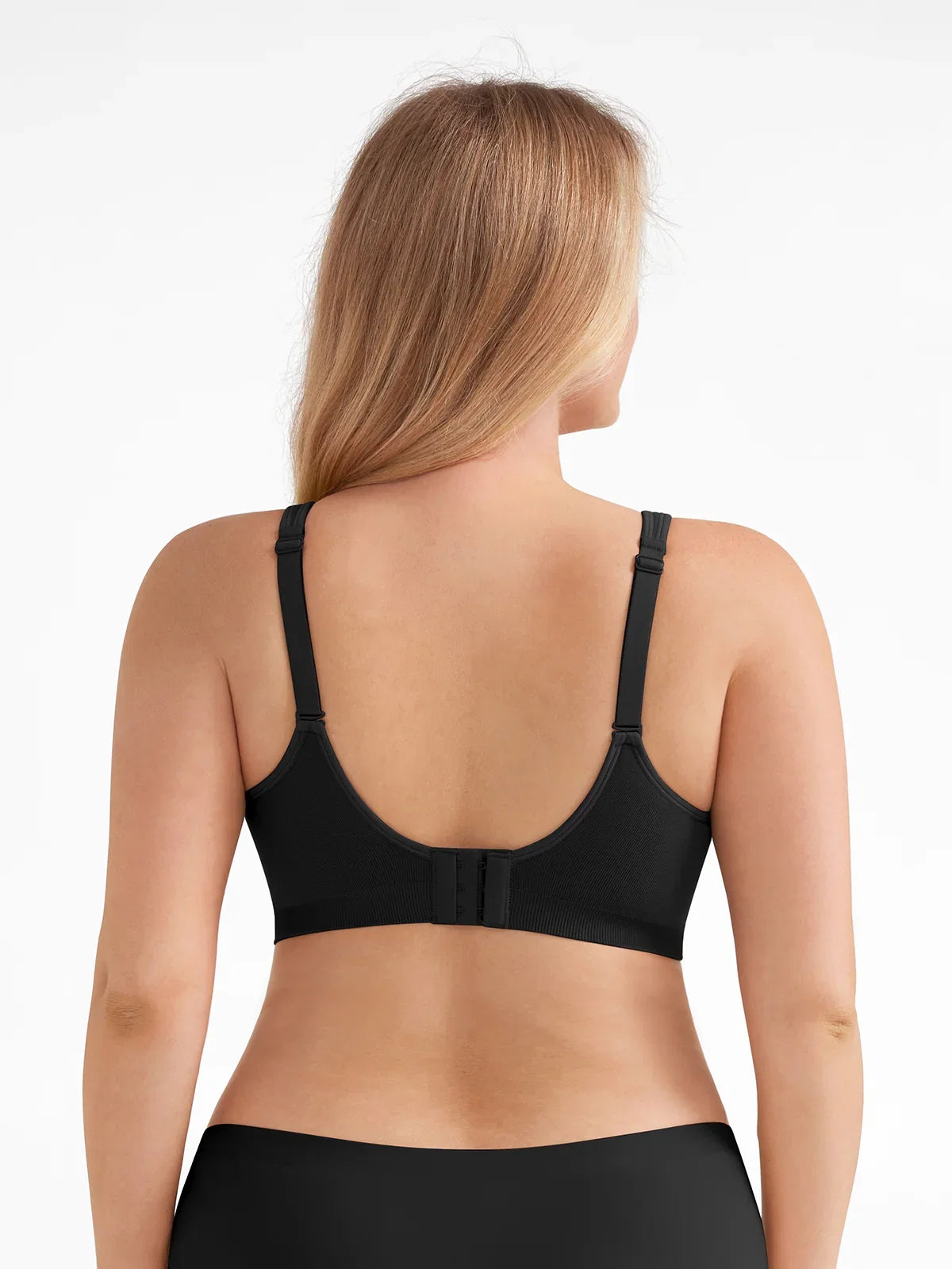 Seamless Wireless Wide-Strap Everyday Bra