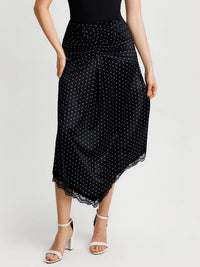Black Polka Dot