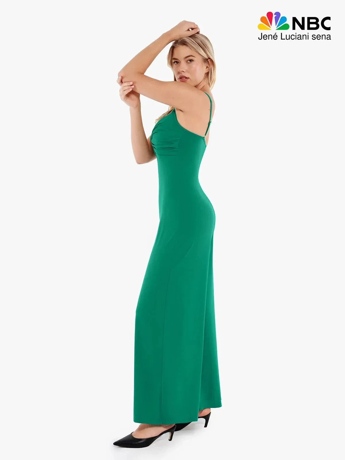 Shapewear Bias Twist Smooth Sculpting Jumpsuit