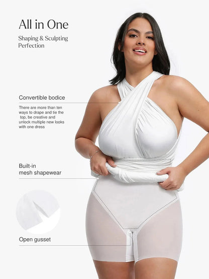 Shapewear Convertible Infinity Sculpting Midi Dress