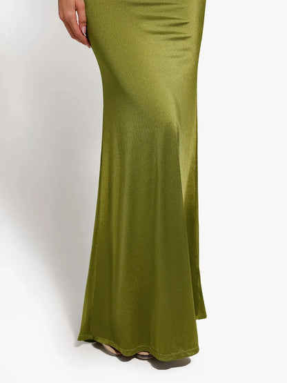 Shapewear Convertible Shine Sculpting Maxi Mermaid Dress