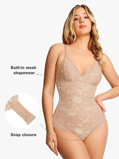 Sexy Lace Bodysuit Shapewear