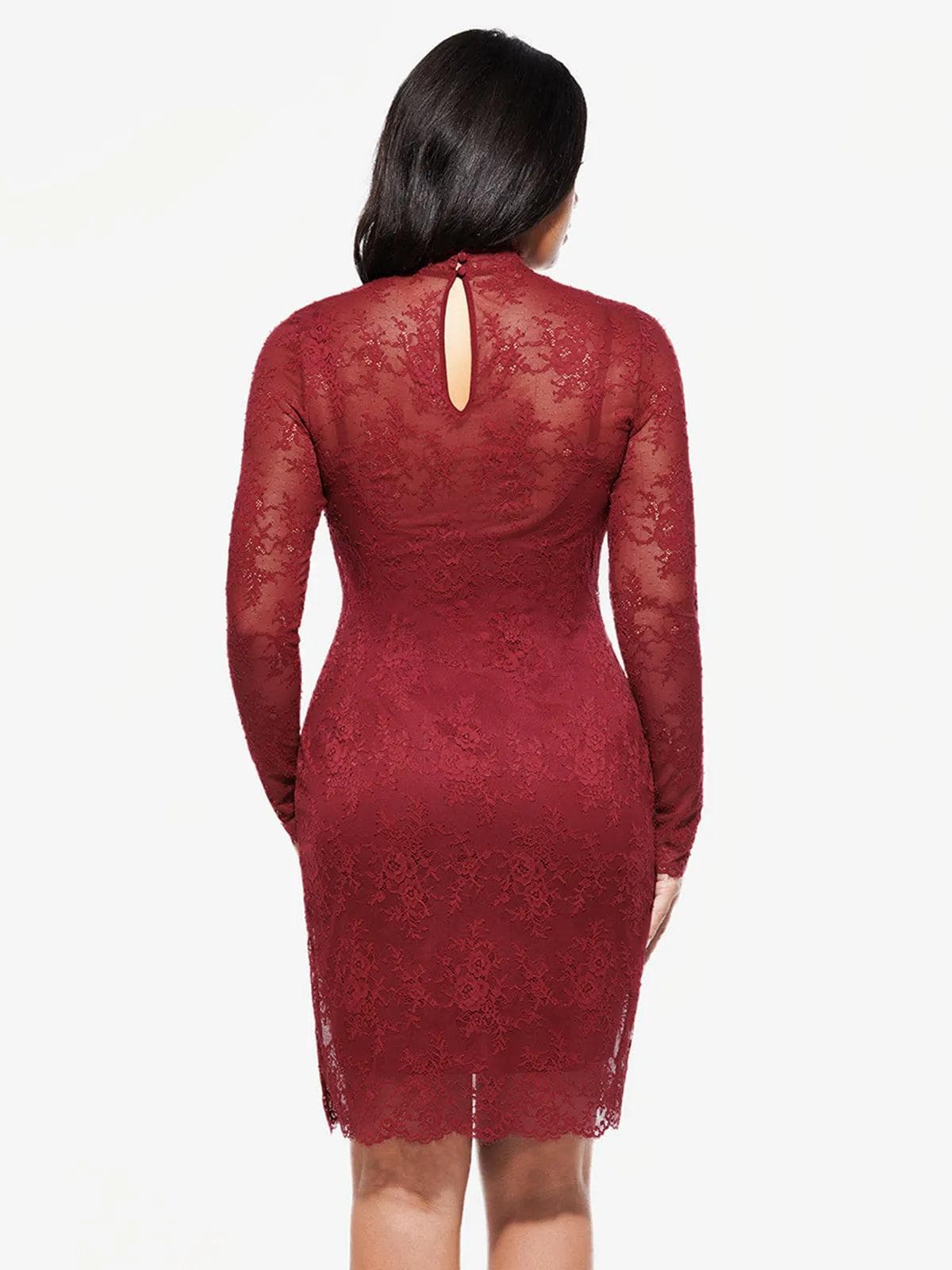 Shapewear Lace Fantasy Mini & Maxi Sculpting Dress Set