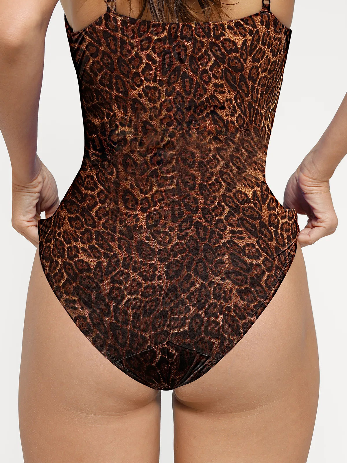 Shapewear Plunging V Slimming One-Piece Swimsuit