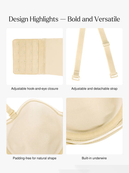 Shapewear Strapless Everyday Push-Up Bra