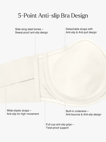 Shapewear Strapless Everyday Push-Up Bra