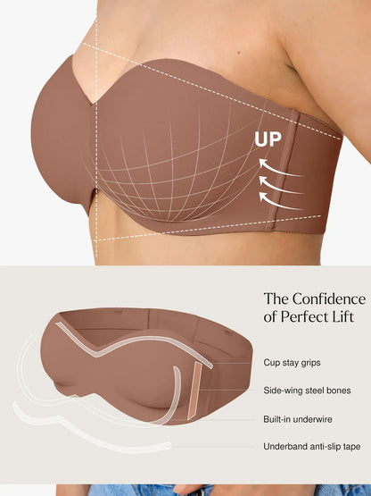 Shapewear Strapless Everyday Push-Up Bra