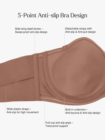 Shapewear Strapless Everyday Push-Up Bra