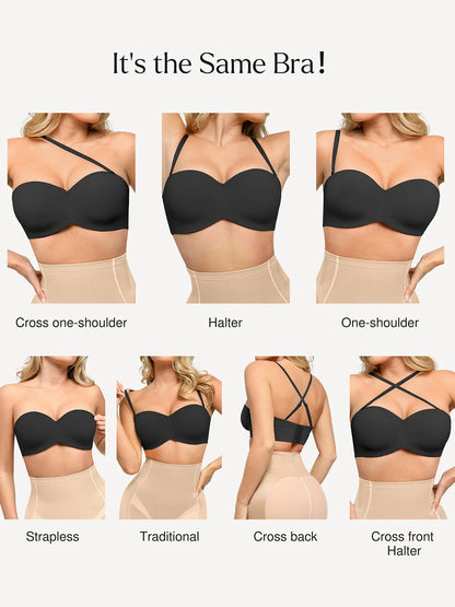 Shapewear Strapless Everyday Push-Up Bra