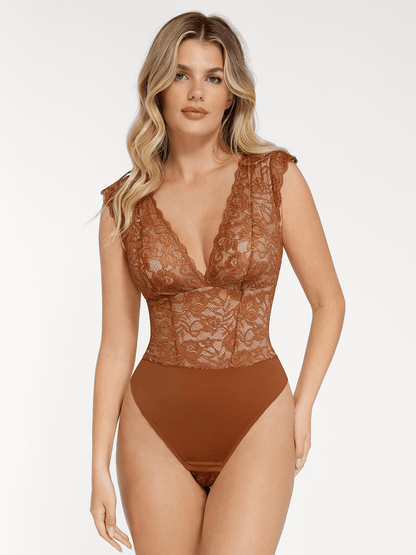 Shapewear Sculpting Lace Bodysuit or Midi Skirt or Shrug