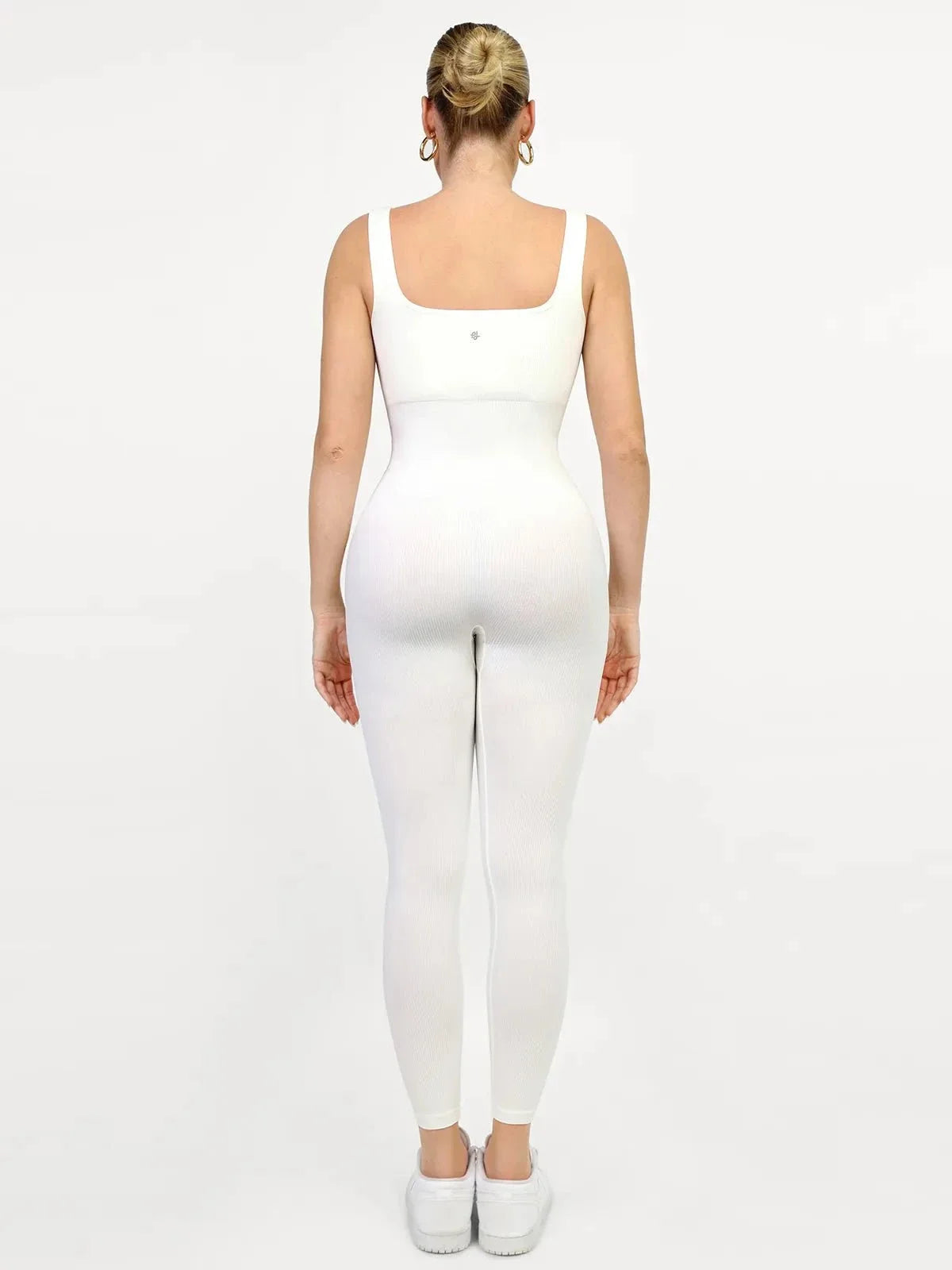 Shapewear Seamless Square Neck Tank Workout Jumpsuit