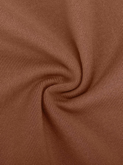 Shapewear Square Neck Sleeveless Slimming Midi Dress