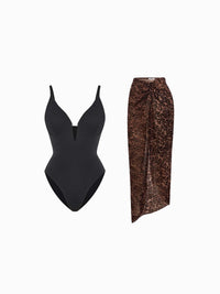 Black/Leopard