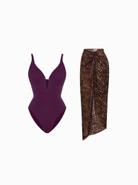 Purple/Leopard