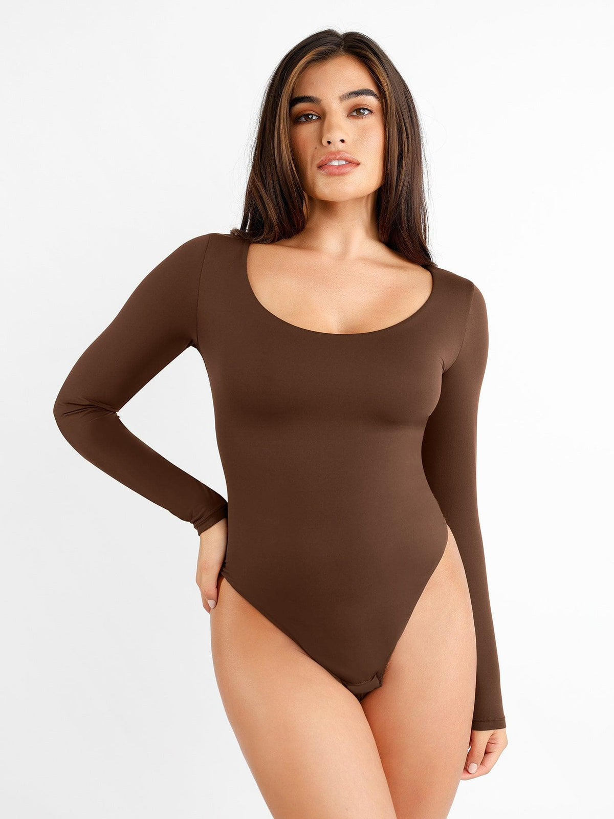 Shapewear CloudSense Scoop Neck Sculpting Bodysuit