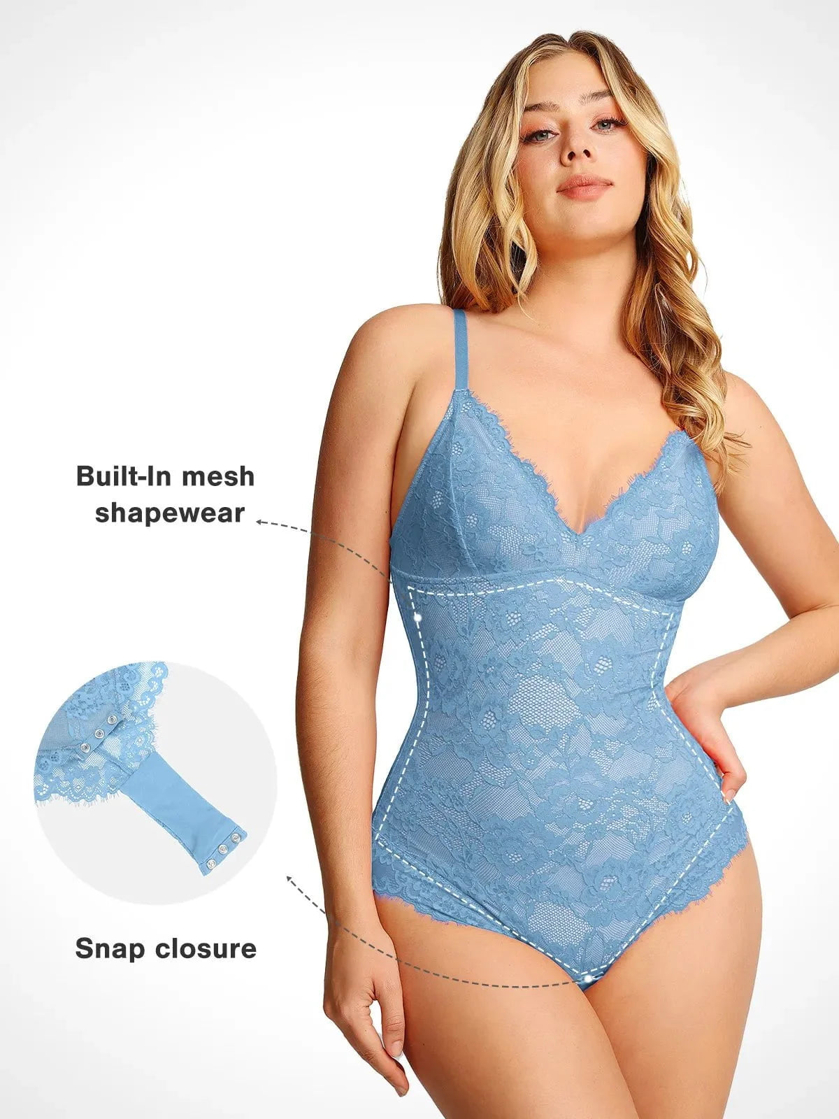 Sexy Lace Bodysuit Shapewear
