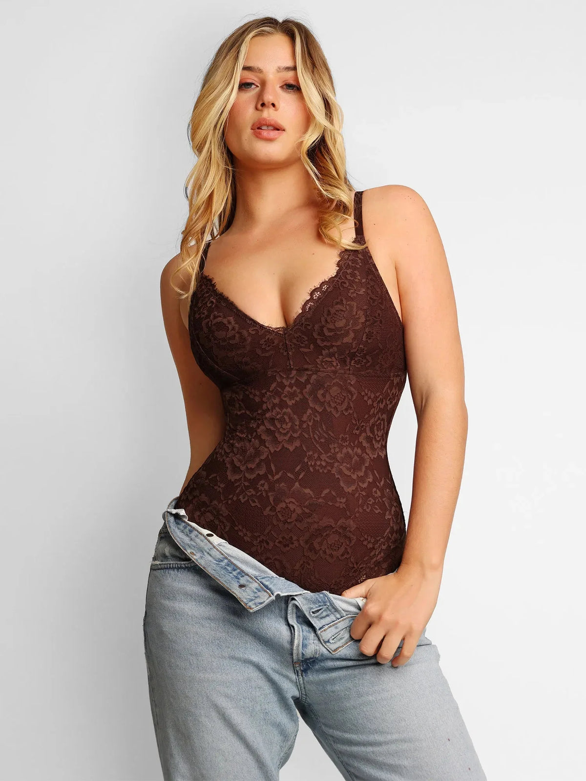 Sexy Lace Bodysuit Shapewear