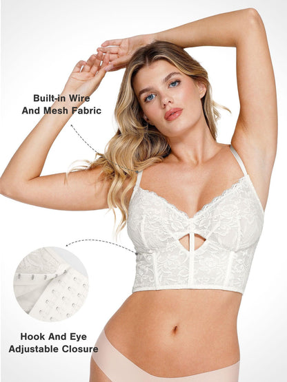 Shapewear Lace Corset Bra or Slimming Midi Wrap Skirt